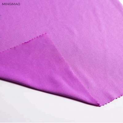 comfortable fitness polyester spandex blend fabric high quality polyester viscose spandex fabric